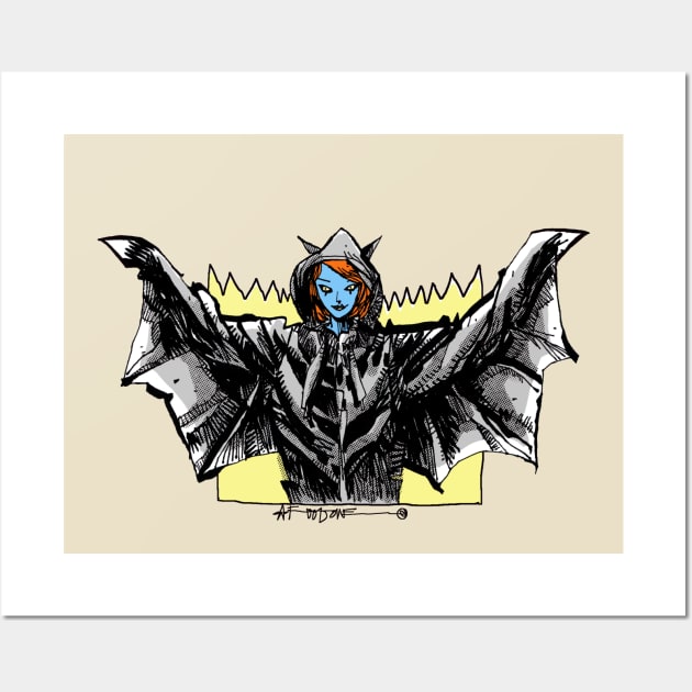 BAT FIEND Wall Art by Jim Mahfood